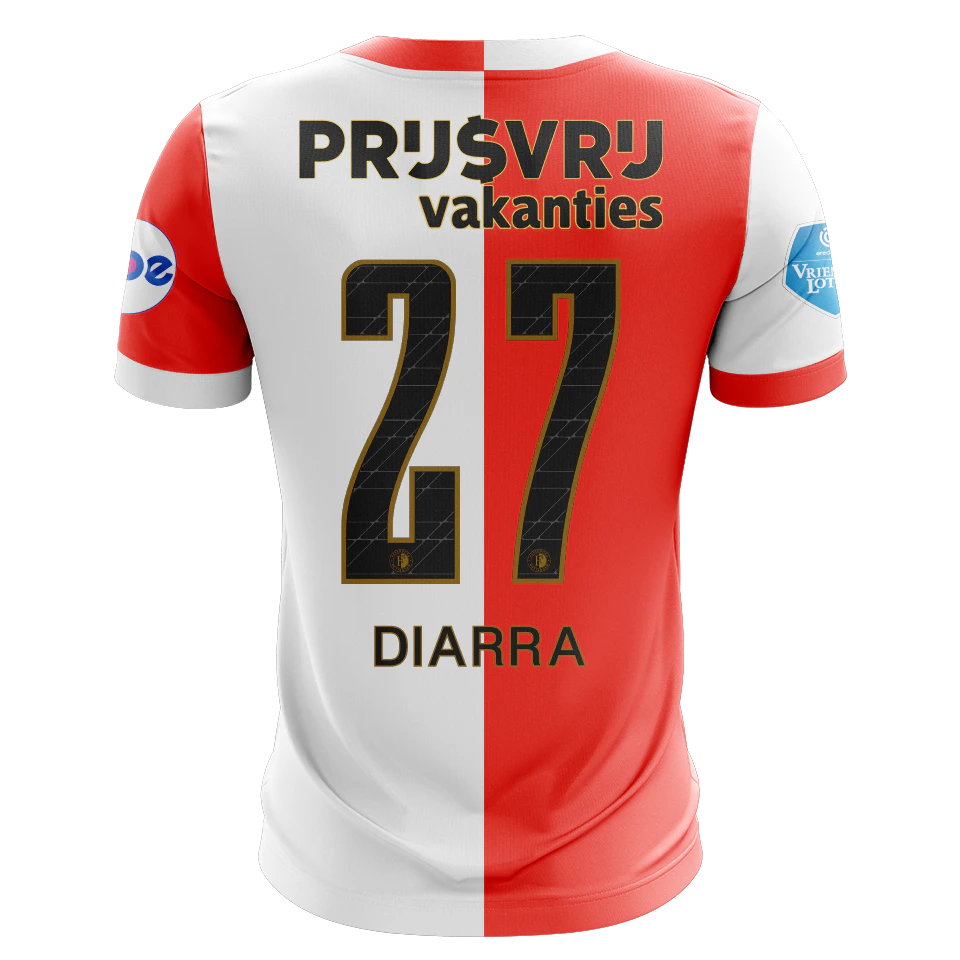 Feyenoord 팀의 Gaoussou Kyassou Diarra 셔츠