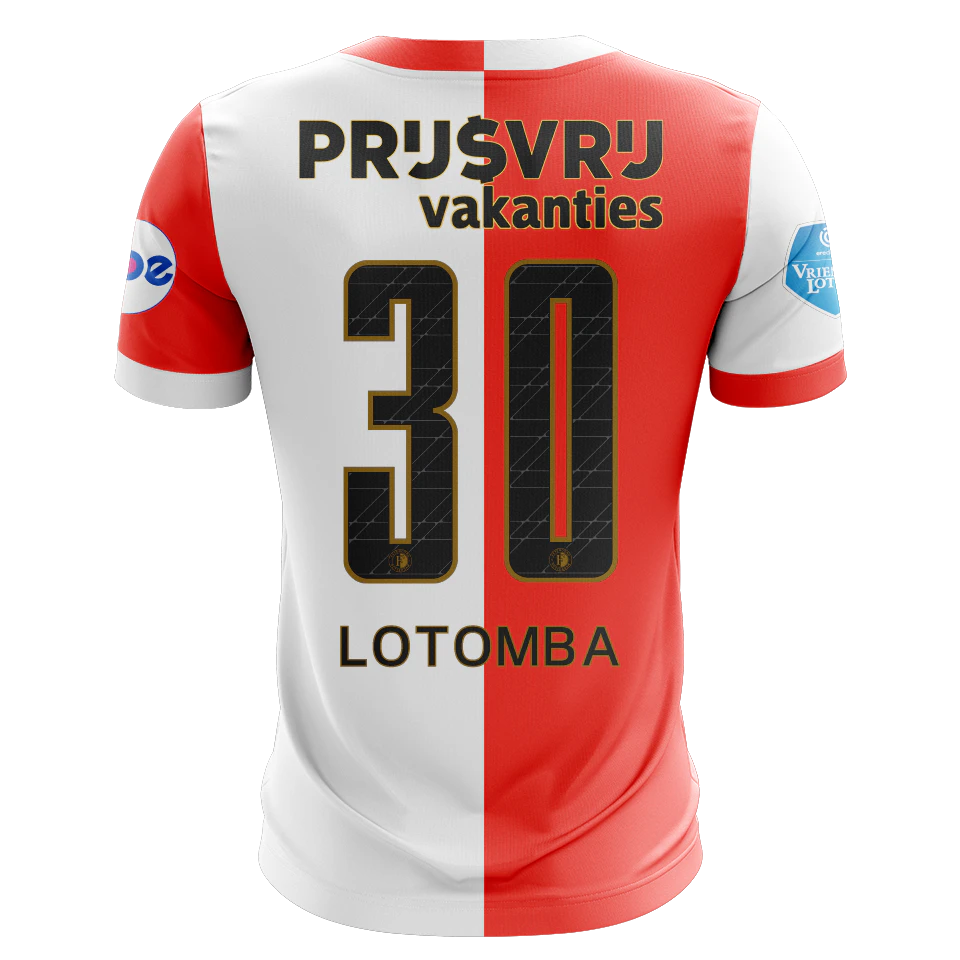 Jordan Lotomba Feyenoord jersey