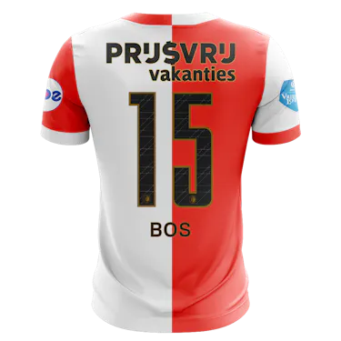 Maglia di Jordan Bos (Feyenoord)