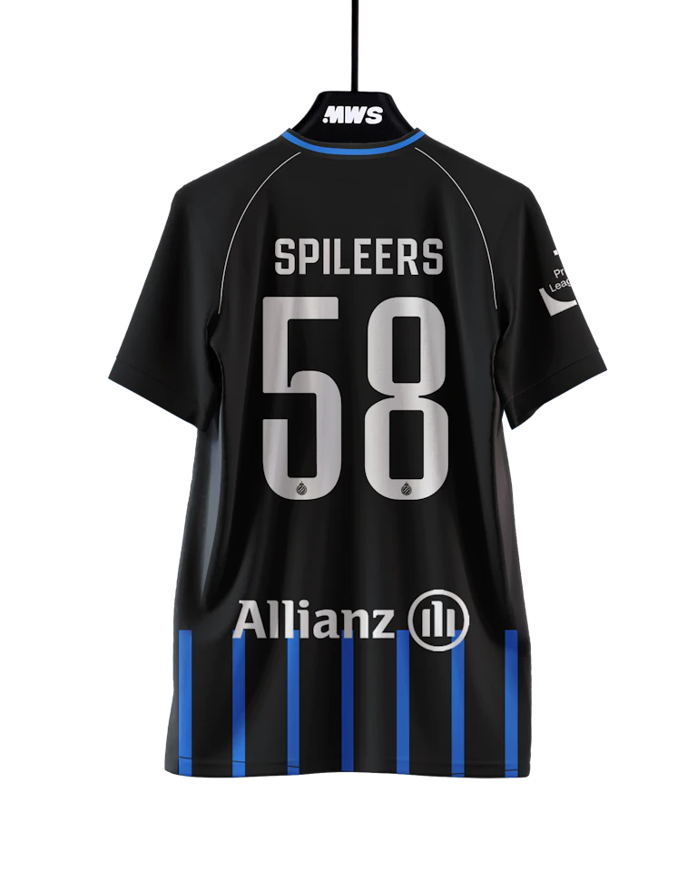 Jorne Spileers Club Brugge camisa.