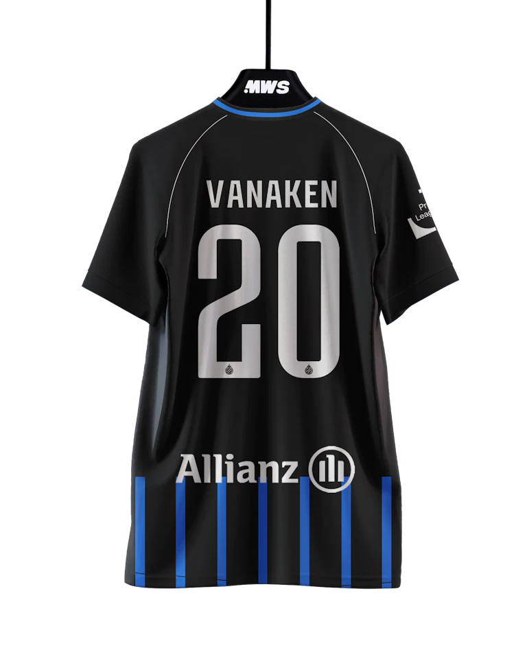 Club Brugge 팀의 Hans Vanaken 셔츠