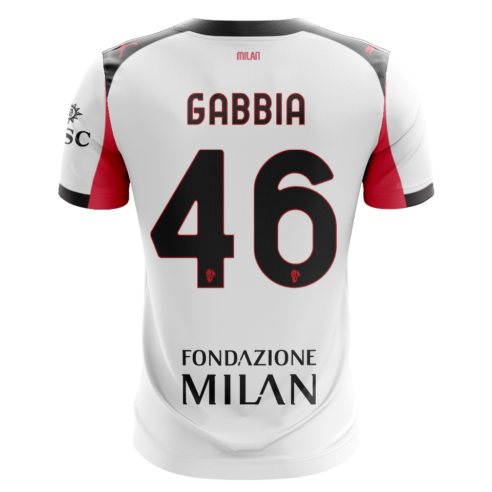 Jersey Matteo Gabbia AC Milan