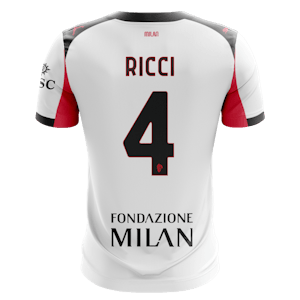 Samuele Ricci AC Milan jersey