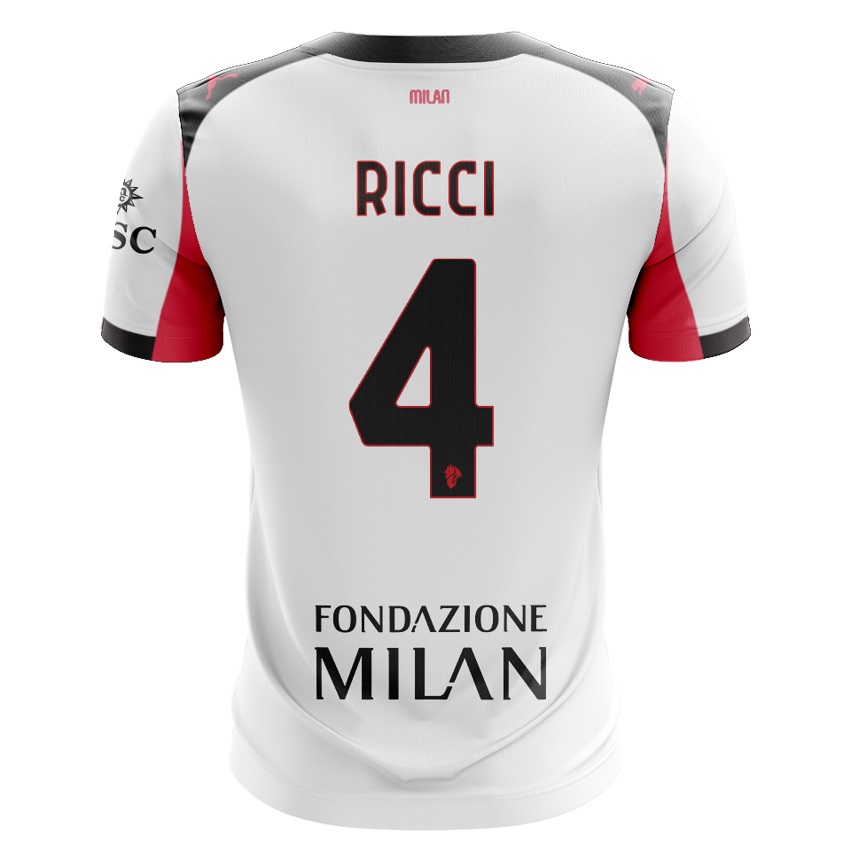 Samuele Ricci AC Milan jersey
