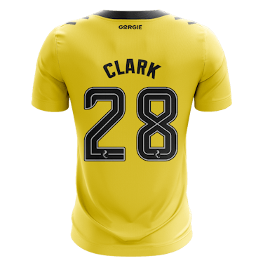 Zander Clark Heart of Midlothian camisa.