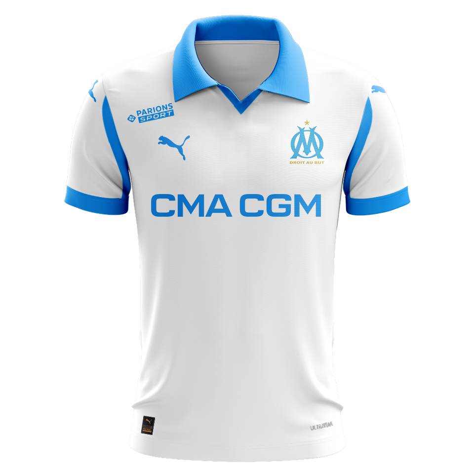 Neal Maupay Olympique de Marseille shirt