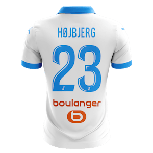 Pierre-Emile Højbjerg Olympique de Marseille shirt