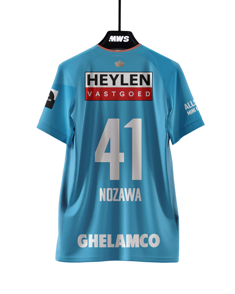 来自Royal Antwerp FC的Taishi Brandon Nozawa 野澤大志ブランドン球衣