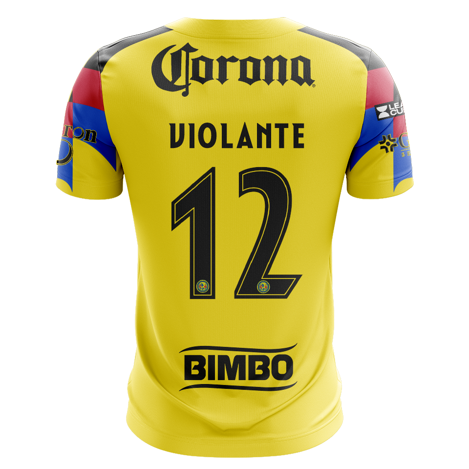 Camiseta Isaías Violante Romero Club América