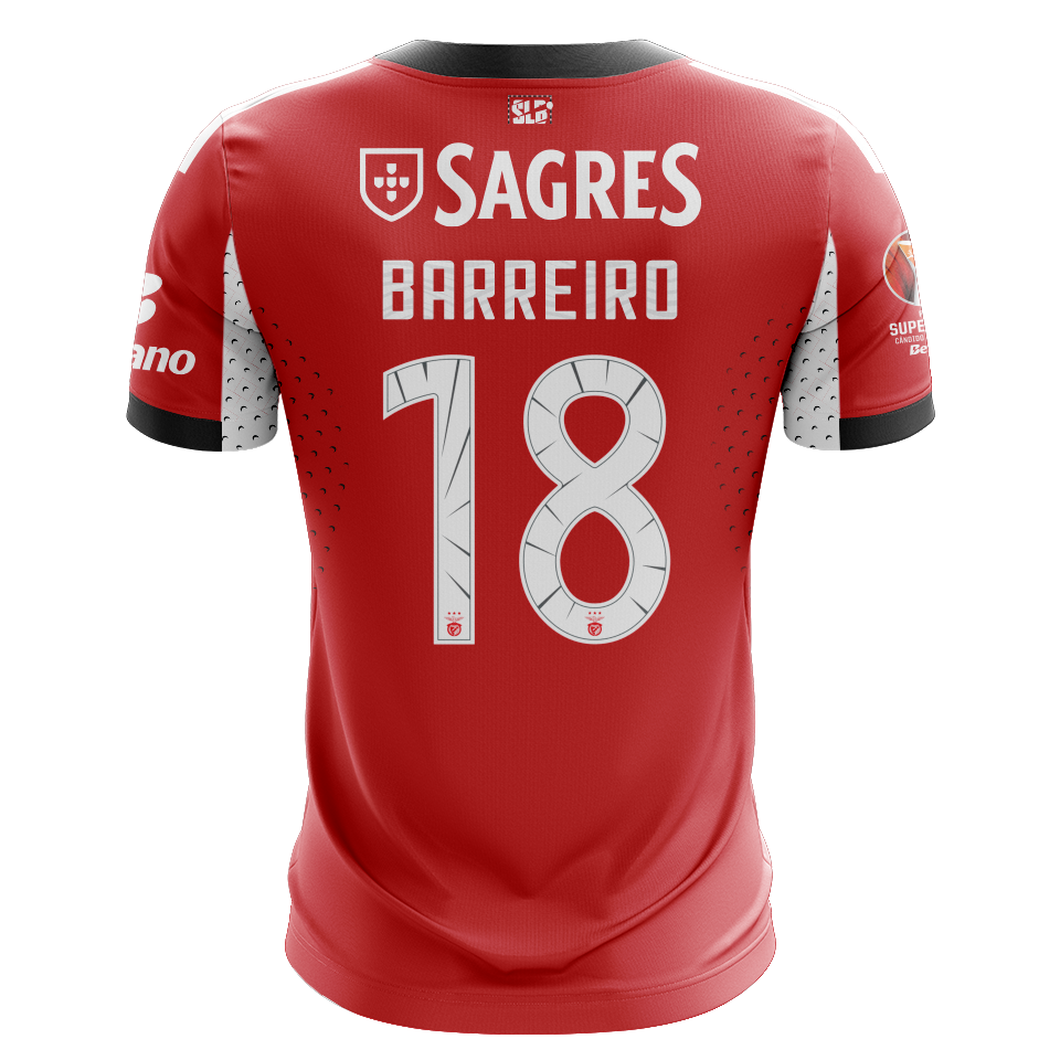 Maillot de Leandro Barreiro Martins (SL Benfica)