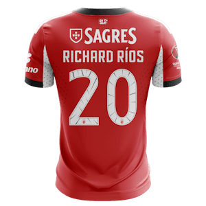 Maglia di Richard Ríos Montoya (SL Benfica)