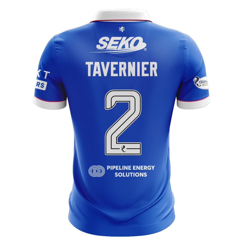 James Tavernier Rangers jersey