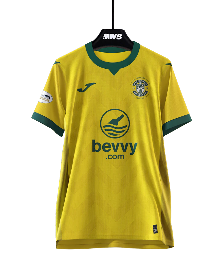 Jack Iredale Hibernian shirt
