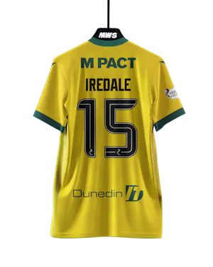 Jack Iredale Hibernian shirt