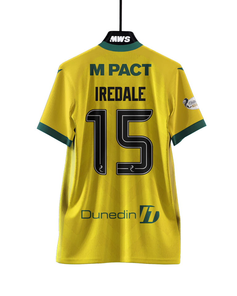 Jack Iredale Hibernian shirt