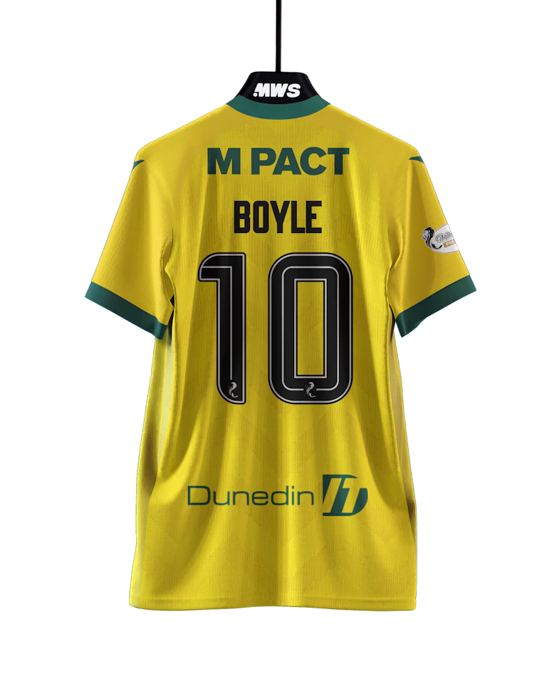 Martin Boyle Hibernian shirt