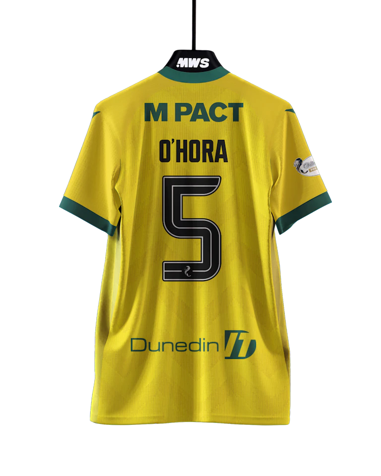 Warren O'Hora Hibernian shirt