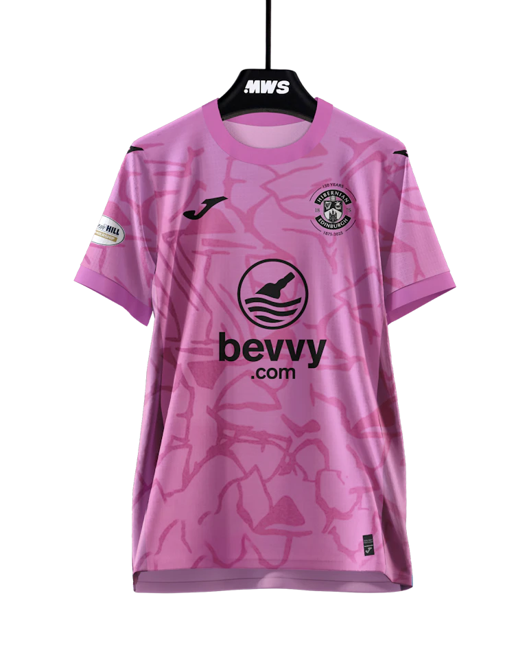 Raphael Sallinger Hibernian jersey