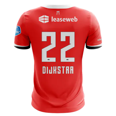 Elijah Dijkstra AZ Alkmaar camisa.