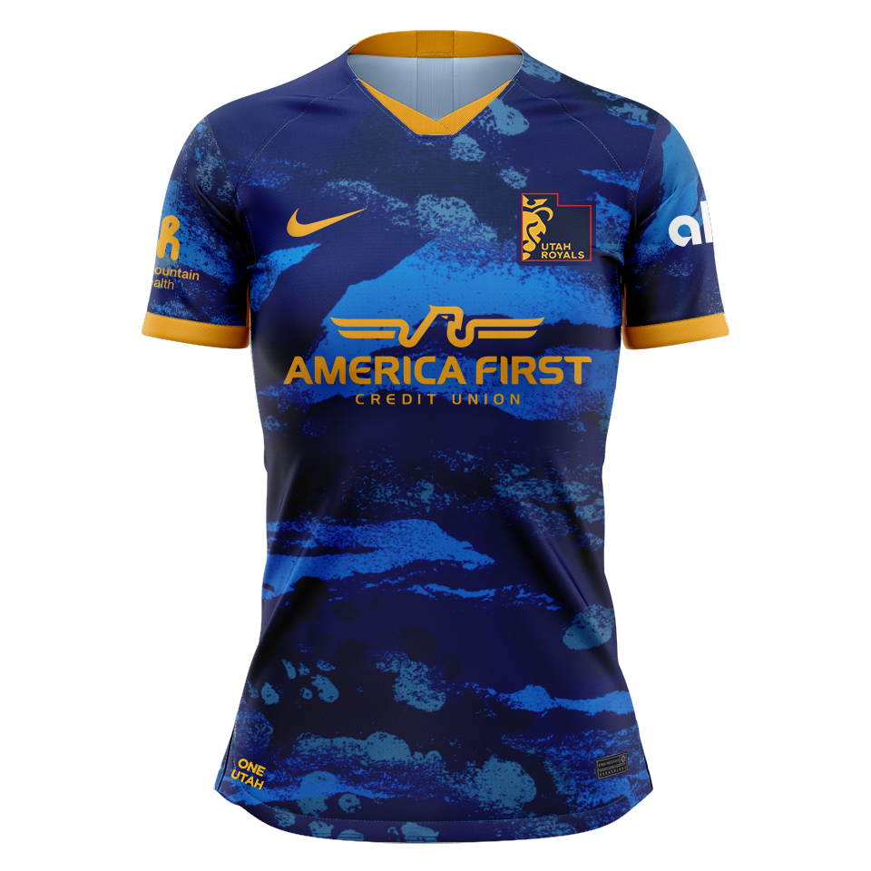 Kate Del Fava Utah Royals FC camisa.