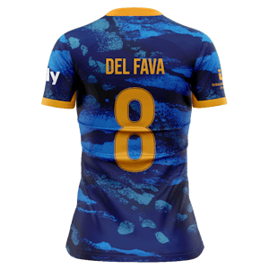 Kate Del Fava Utah Royals FC camisa.