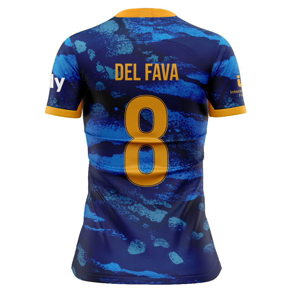Kate Del Fava Utah Royals FC camisa.