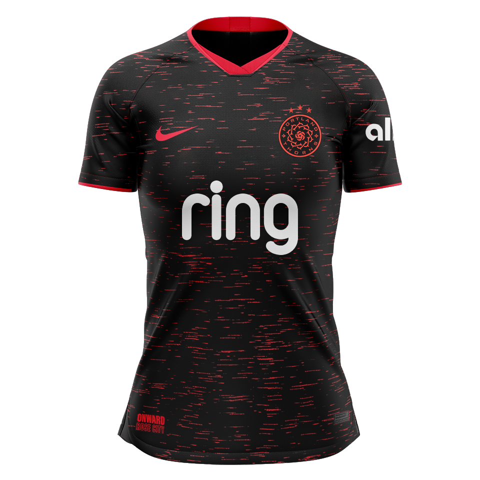 Isabella Bryld Obaze Portland Thorns FC camisa.