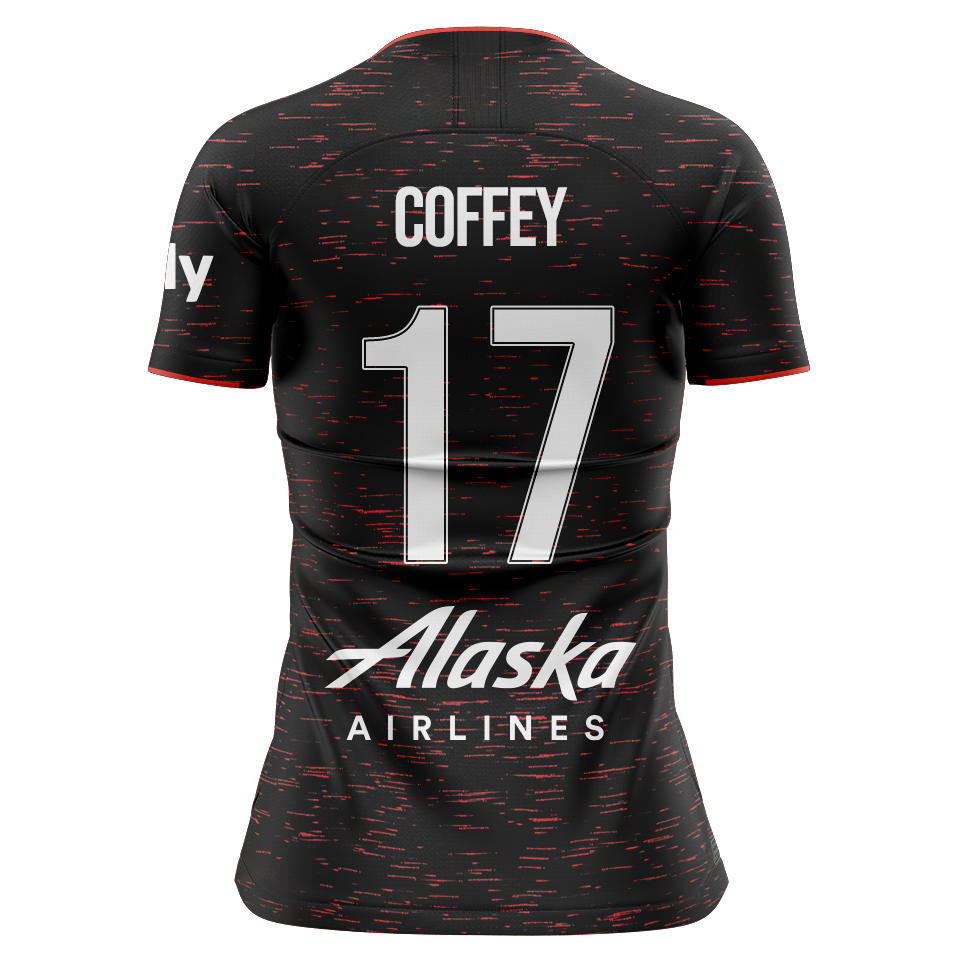 Samantha Coffey Portland Thorns FC camisa.
