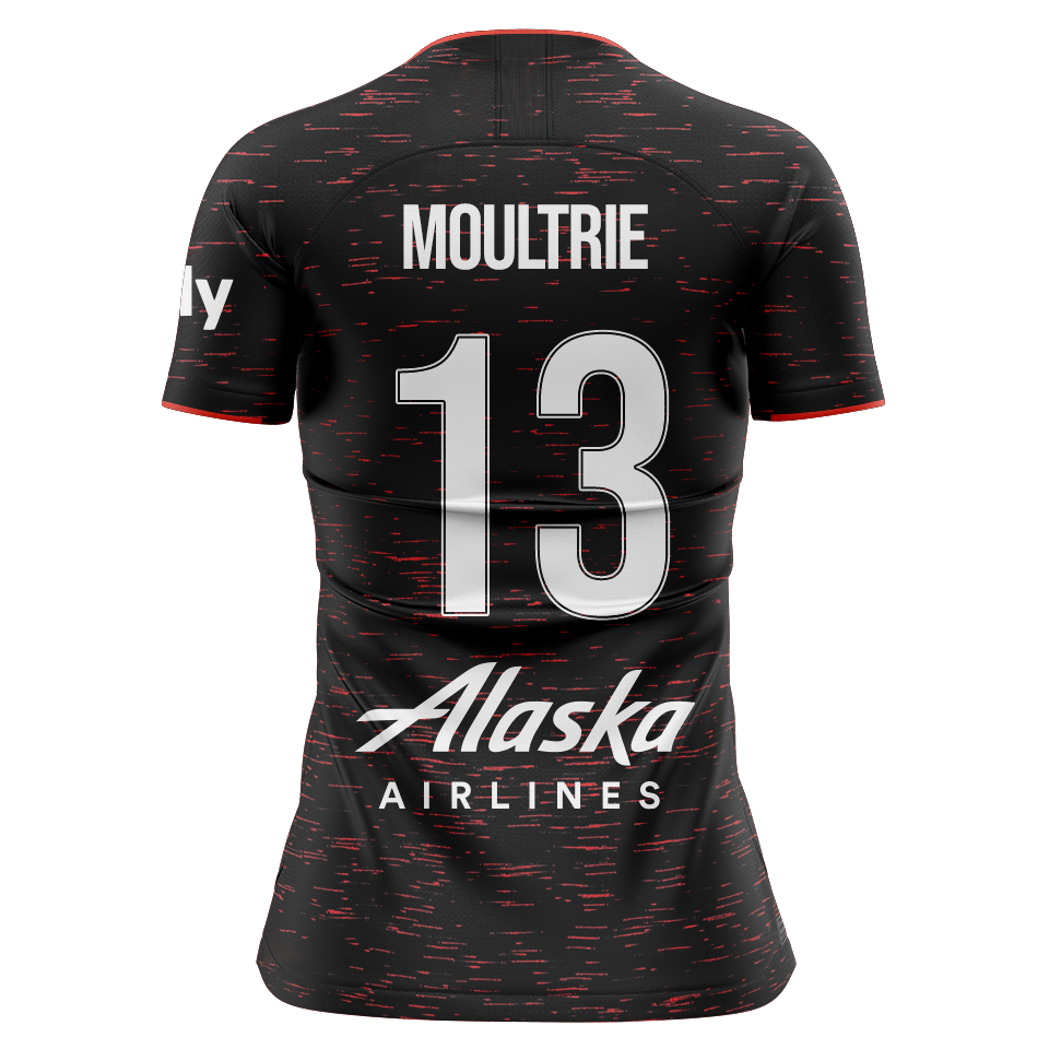 Olivia Moultrie Portland Thorns FC camisa.