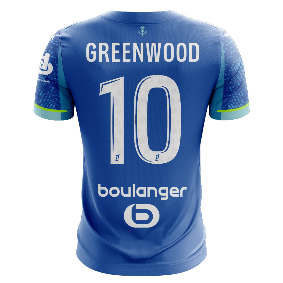 Maglia di Mason Greenwood (Olympique de Marseille)