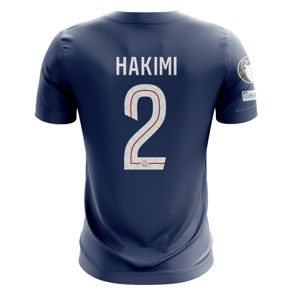 Achraf Hakimi Paris Saint-Germain shirt