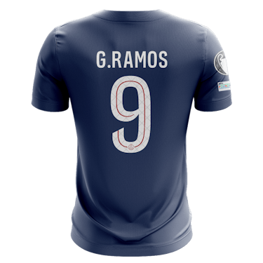 Camisola de Goncalo Ramos, Paris Saint-Germain