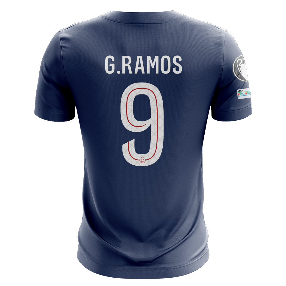 Goncalo Ramos Paris Saint-Germain shirt