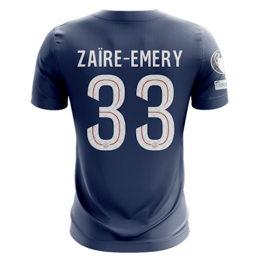 Camisola de Warren Zaire Emery, Paris Saint-Germain
