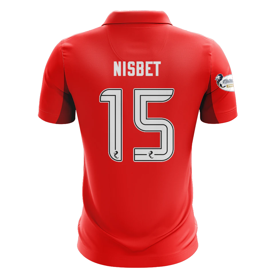 来自Aberdeen的Kevin Nisbet球衣