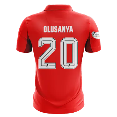 来自Aberdeen的Toyosi Olusanya球衣