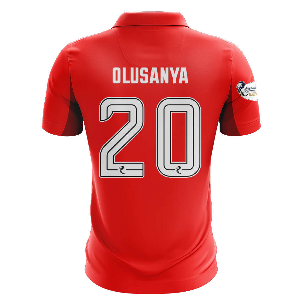 来自Aberdeen的Toyosi Olusanya球衣