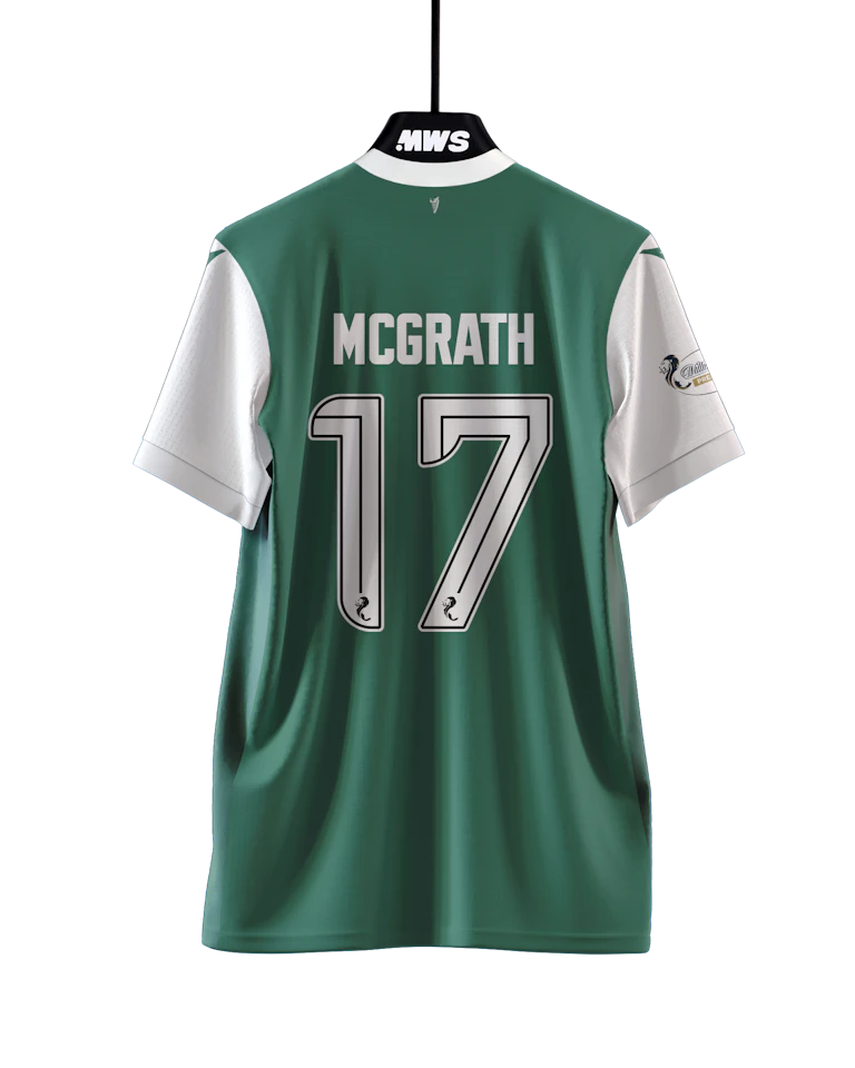 Camisola de Jamie McGrath, Hibernian