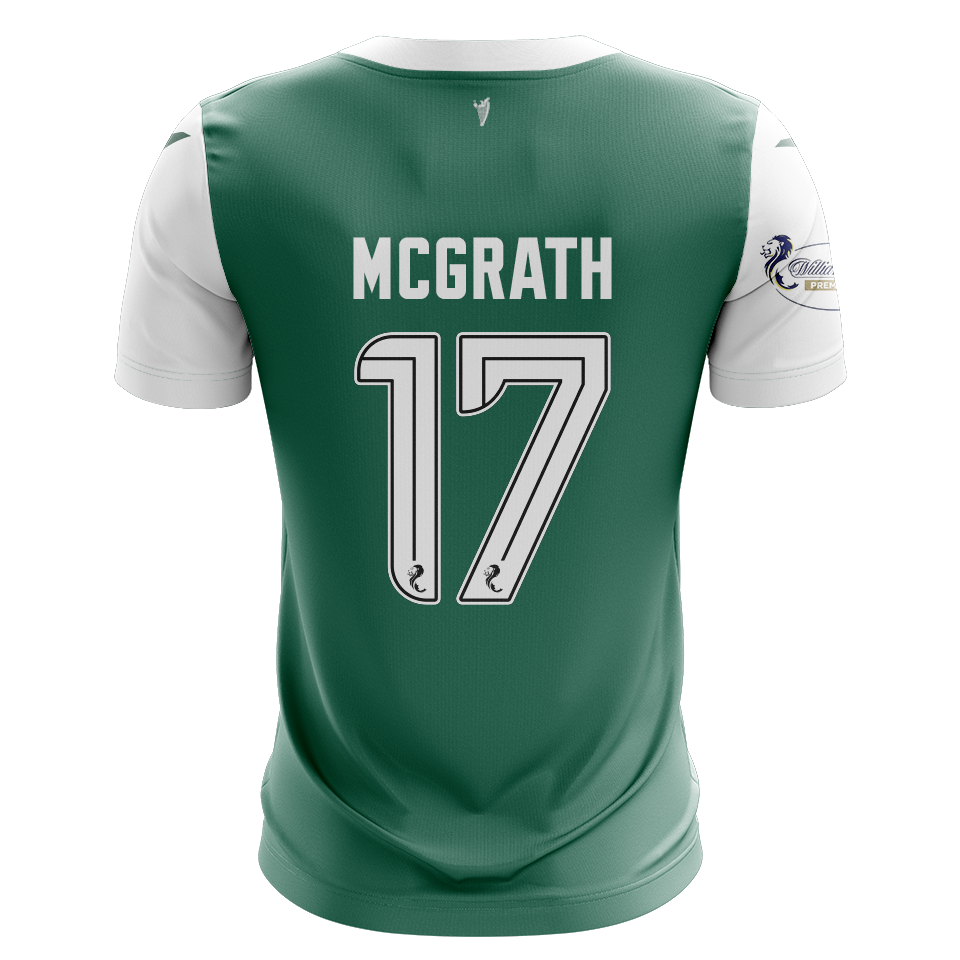 Jamie McGrath Hibernian jersey