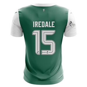 Jack Iredale Hibernian jersey