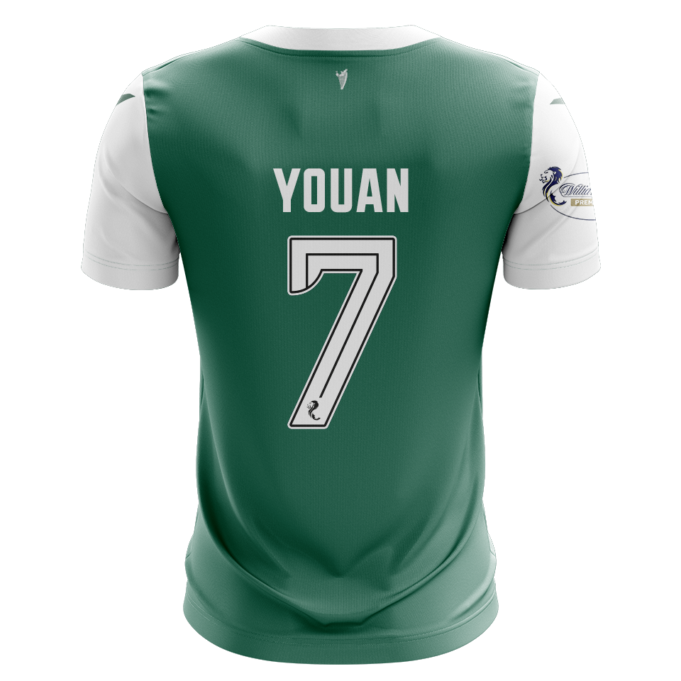 Elie Youan Hibernian jersey