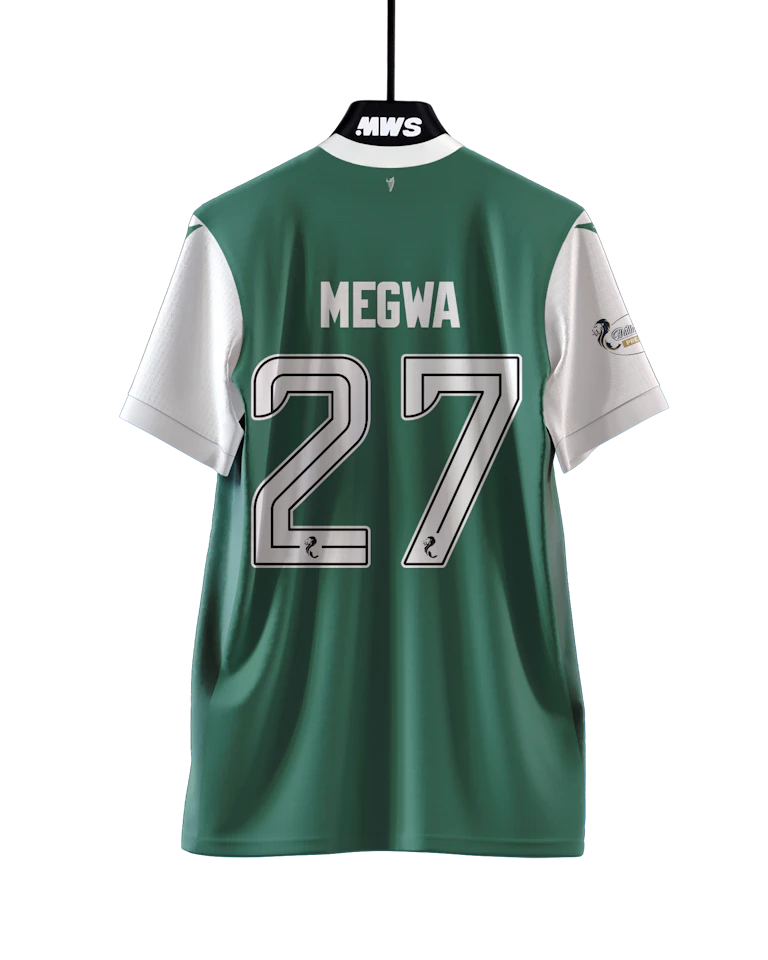 Hibernian-Trikot von Kanayo Megwa