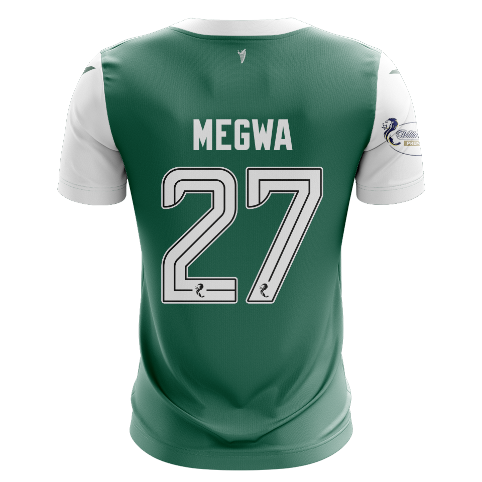Kanayo Megwa Hibernian jersey