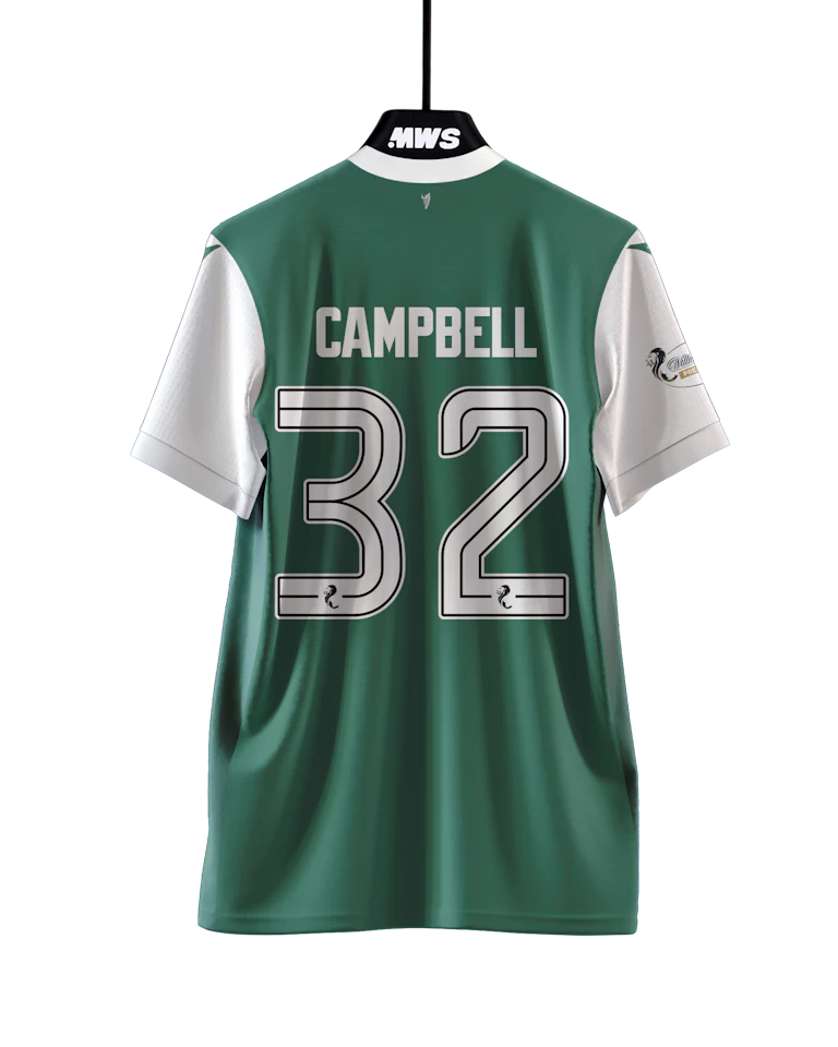 Josh Campbell Hibernian jersey