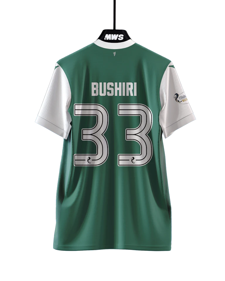 Maglia di Rocky Bushiri (Hibernian)