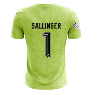 Raphael Sallinger Hibernian jersey