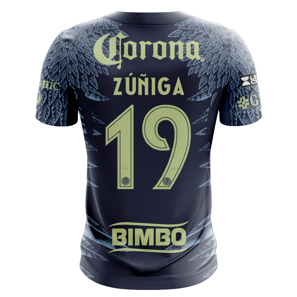 José Raúl Zúñiga Murillo Club América jersey