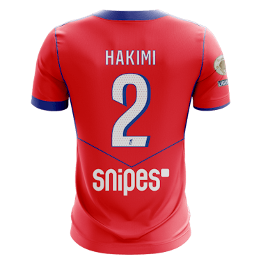 Shirt van Achraf Hakimi Paris Saint-Germain