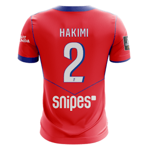 Achraf Hakimi Paris Saint-Germain camisa.