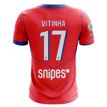 Shirt van Vitinha Paris Saint-Germain